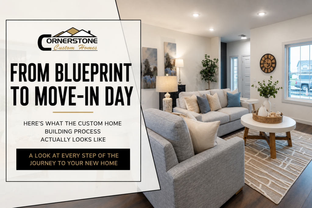 From Blueprint to Move-In Day by Cornerstone Custom Homes
